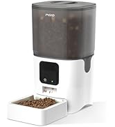 PGID Automatic Cat Feeder with Camera, 1080P HD Video with Night Vision, 2.4G WiFi Pet Feeder for...