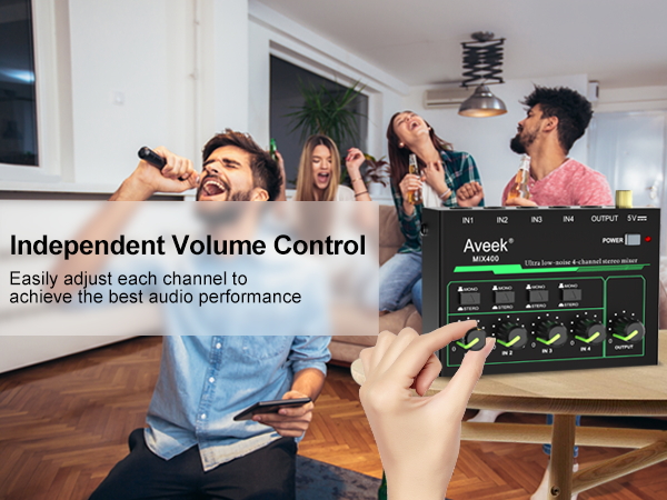 4 channel mixer audio mixer small mini audio mixer goxlr sound board xlr interface behringer djmixer