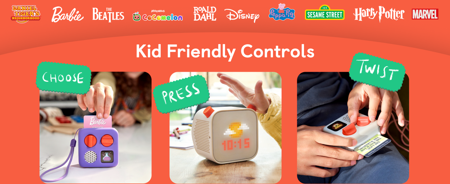 daniel tiger barbie beatles cocomelon roald dahl disney peppa pig sesame street harry potter marvel