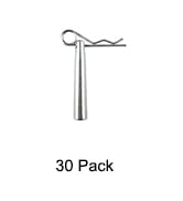 OTTFF 30 Sets Conical Coupler Pins with R-Clip, Stage Lights Truss Replace Accessories