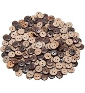 Lilaly Natural Coconut Shell Buttons