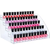 KINGROW Acrylic Nail Polish Organizer 60 Bottles of 5 Layers Display Rack Storage Essential Oils ...