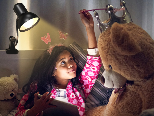 Rechargeable Reading Light Clip on Bed