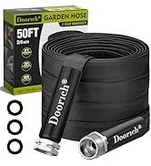 Doorich Garden Hose, Lightweight, Ultra Flexible, Durable, Kink-Free Water Hose - Made of TPU, Dr...
