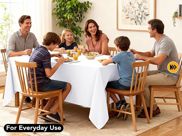 Rectangle Table Covers for Daily Use