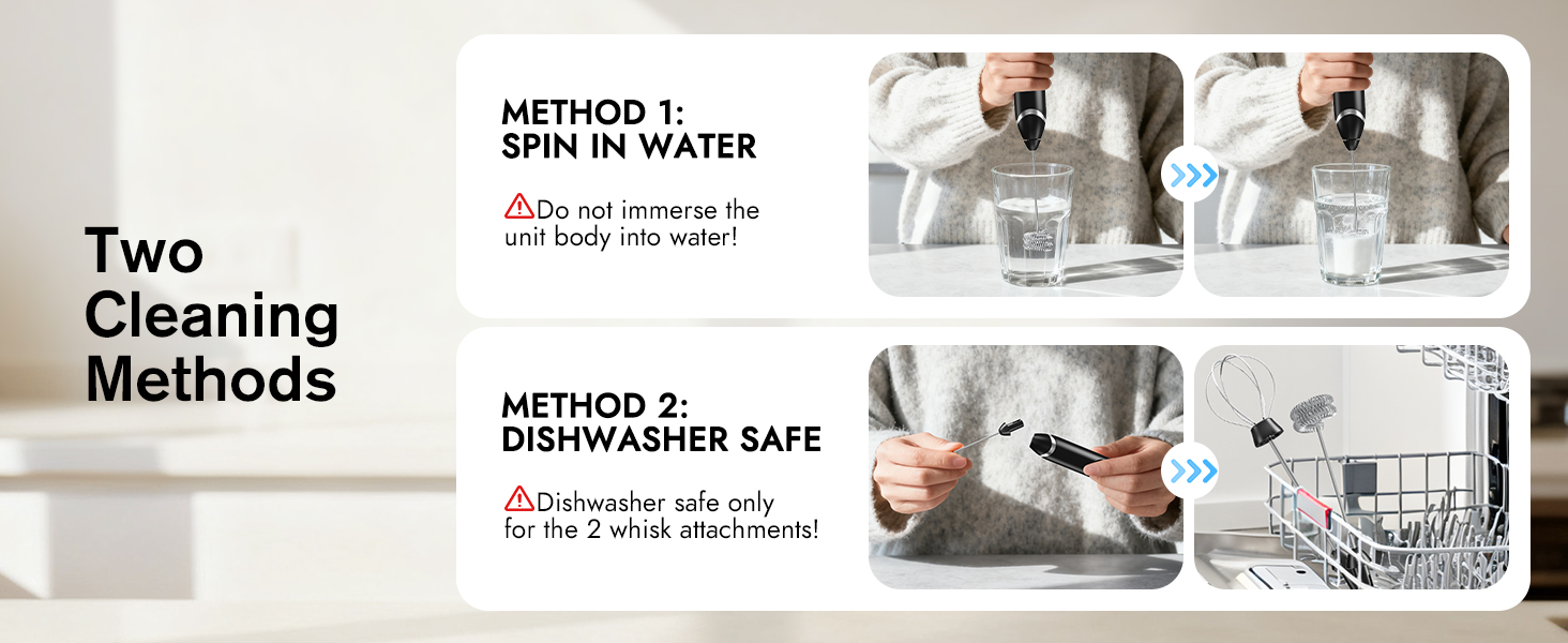 Two Cleaning Methods