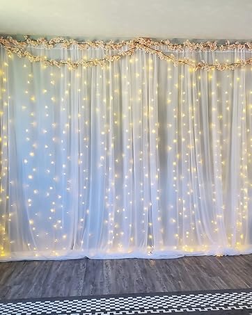 curtain lights room