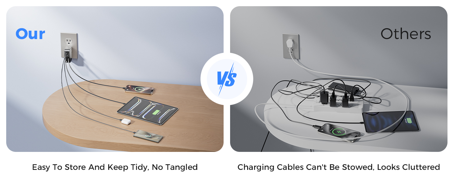 retractable charging station