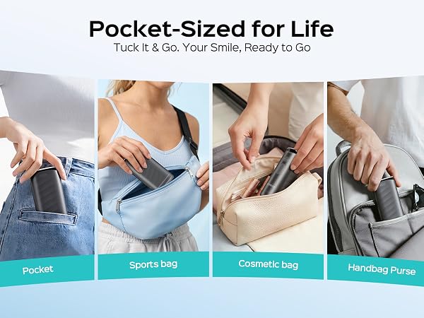 COSLUS T50 Portable Water Flosser for Travel