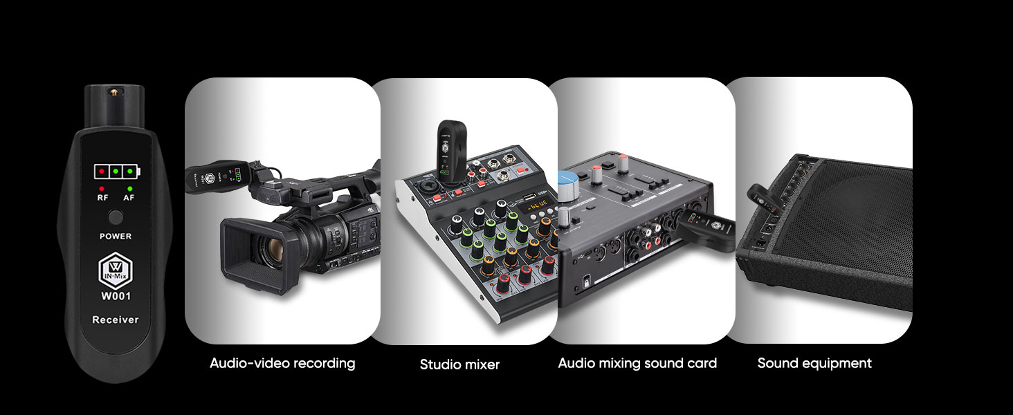 wireless xlr transmitter receiver
