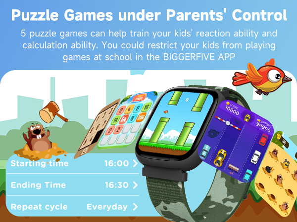 puzzle games parent control