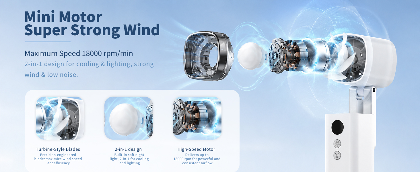 Portable Handheld Fan