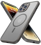 ImpactStrong Magnetic Guard Designed for iPhone 14 Pro Max Case [Camera Protection] [Military Gra...