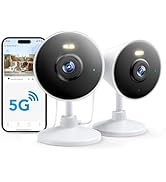 [5G &amp; 2.4G] Indoor/Outdoor Security Camera for Home, Baby/Elder/Dog/Pet Camera with Phone App, Wi...