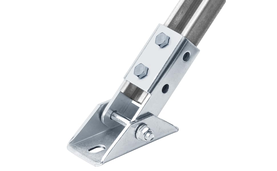 Adjustable Brace Fitting for 1-5/8 Strut Channel