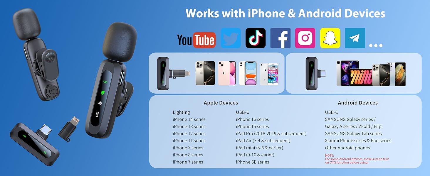 mics for iphone and android