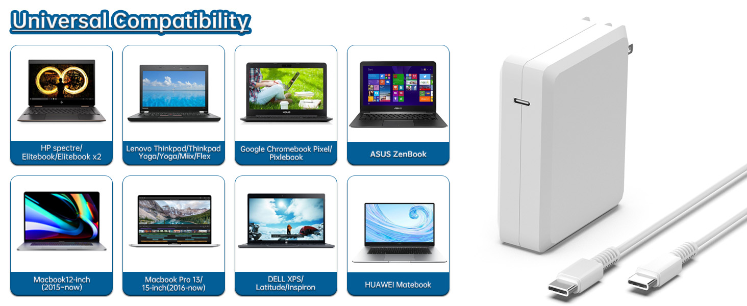 Fast Charger for MacBook Pro 