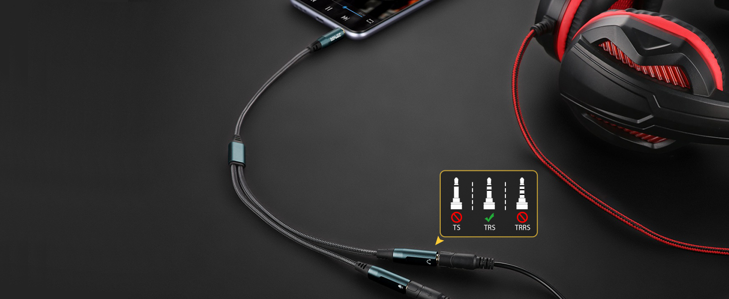 headset splitter 2