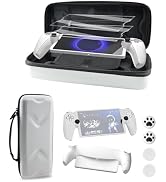 HolyFort 14 in 1 Accessories Set for PlayStation Portal Remote Player, Hard Carrying Case for PS ...