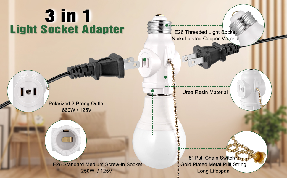 Light Socket Adapter