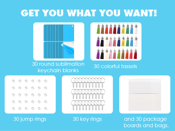 keychain bulk sublimation