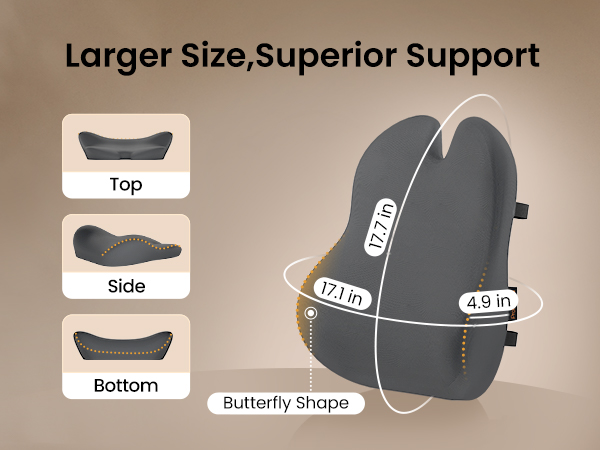 lumbar support pillow for car