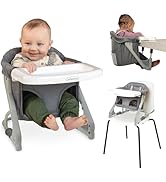 Infantino the Ultimate Travel Booster, Versatile and Travel-Friendly Booster, High Chair and Seat...