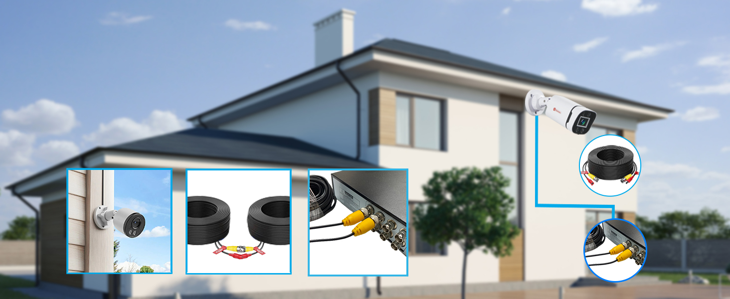 Security Camera Cable