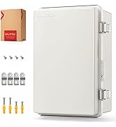 QILIPSU UL94-V0 Outdoor Electrical Box 11.4"x7.5"x5.5" Pro Waterproof Junction Box Weatherproof P...
