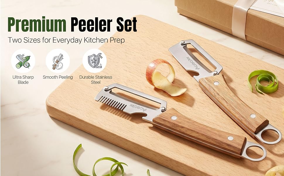 multifunctional vegetable peeler potato peeler stainless steel peeler with wooden handle fruitpeeler