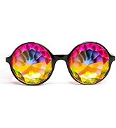Xtra Lite Kaleidoscope Glasses Lightweight Glass Crystal EDM Festival Diffraction