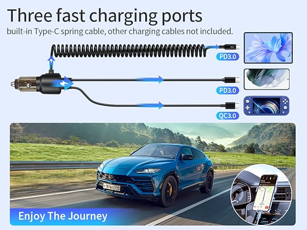 USB-C Car Charger