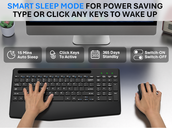 wireless keyboard mouse combo