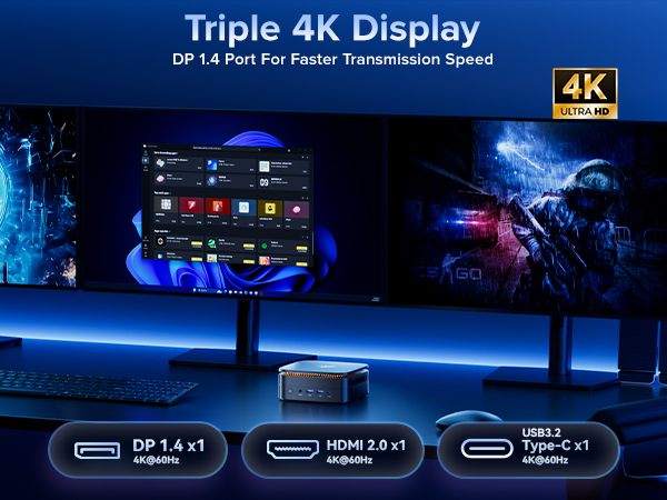 mini pc Windows 11 pro computers desktop pc