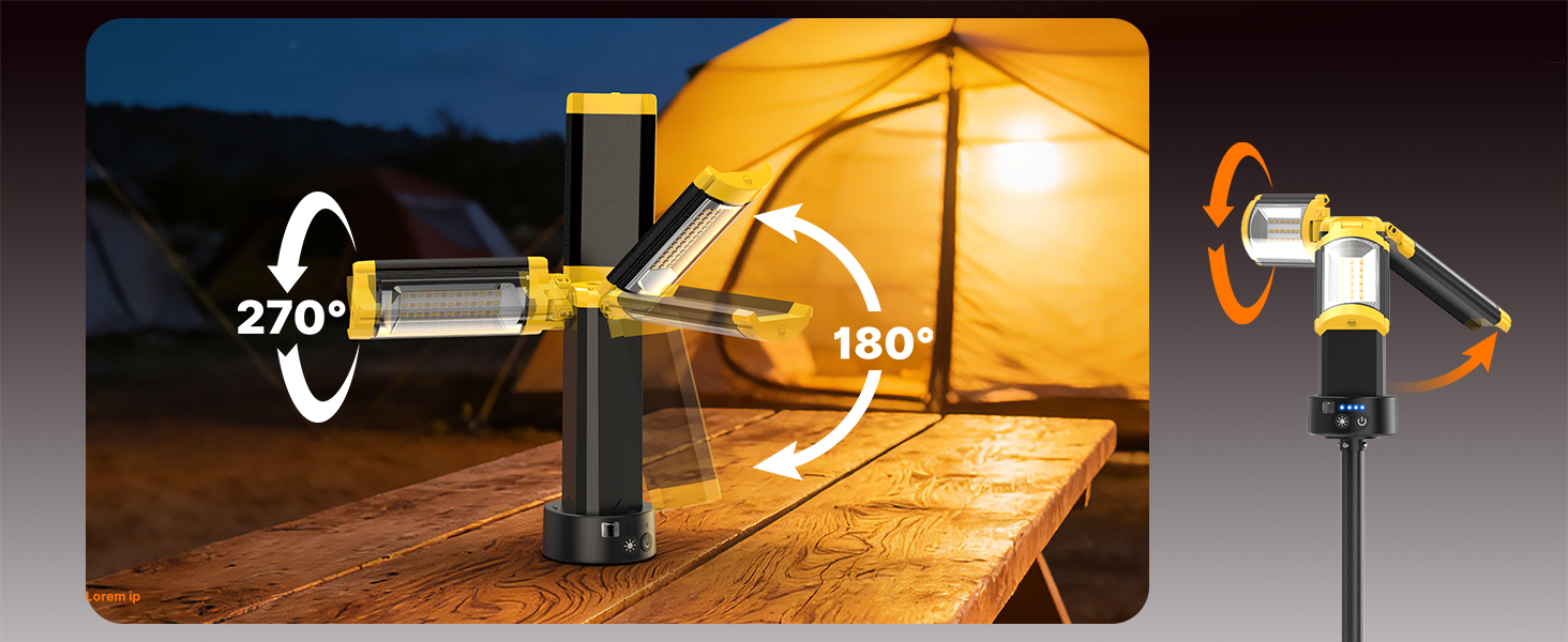 Camping Lights With Remote