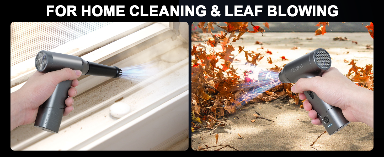 for home cleaning and leaf blowing