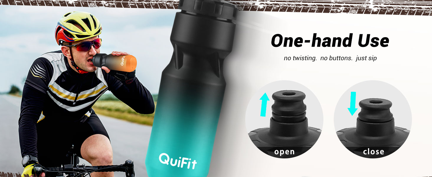 squeeze water bottle
