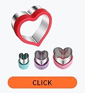 Heart-Shaped Cookie Cutter Set