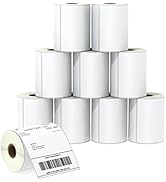 BETCKEY - 4" x 6" (102 mm x 152 mm) Shipping Labels Compatible with Zebra &amp; Rollo Label Printer(n...