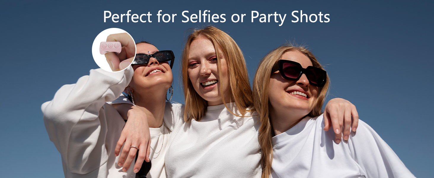 Perfect for Selfies or Party Shots