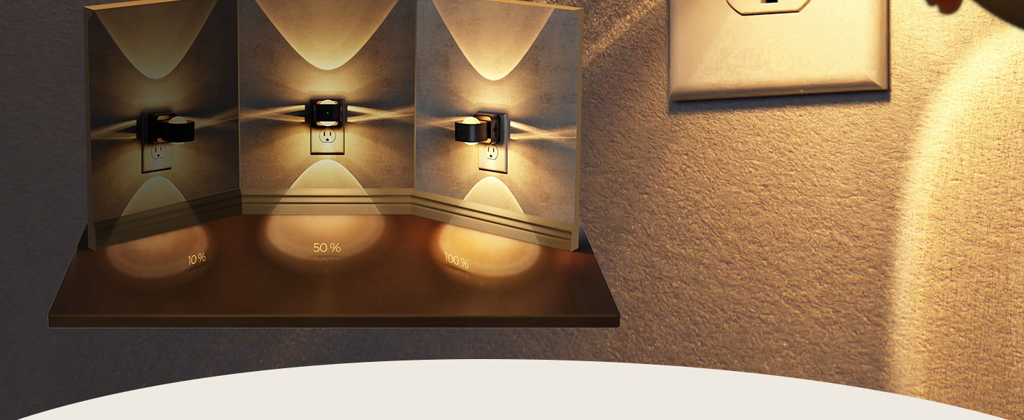 0-100% adjustable dimmable