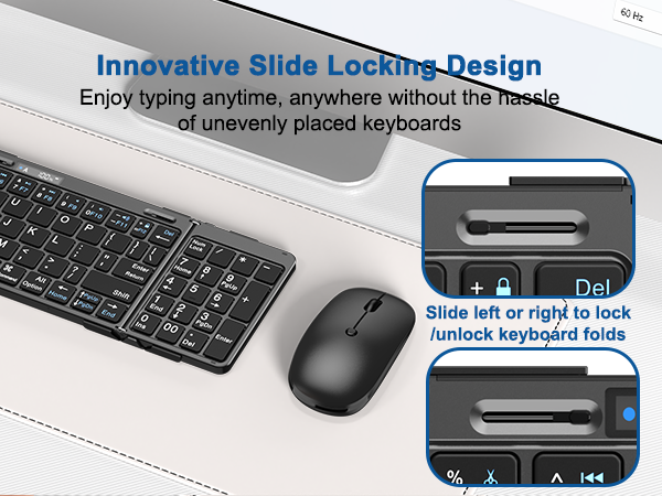 Innovative slide locking design