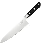 TONMA Japanese Chef Knife MADE IN JAPAN 8.2 inch Full Tang Traditional Handcrafted Stainless Stee...
