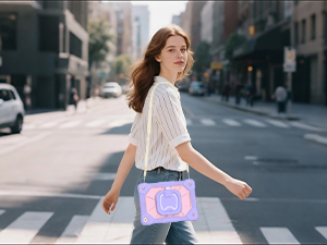 iPad 9th/8th/7th Generation 10.2 Inch Case with Shoulder Strap