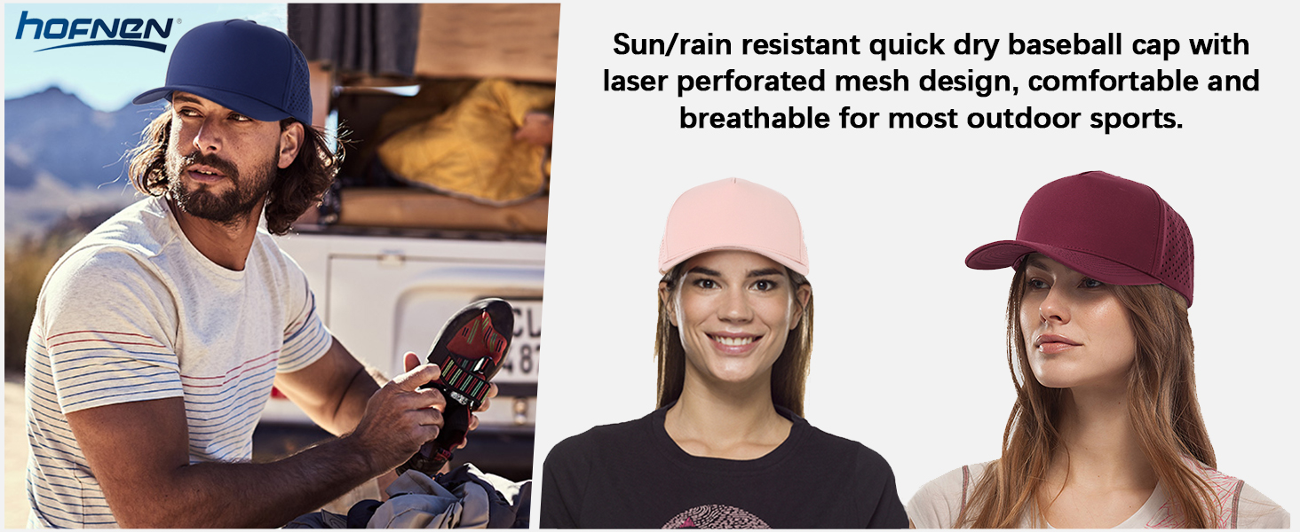 quick dry baseball cap