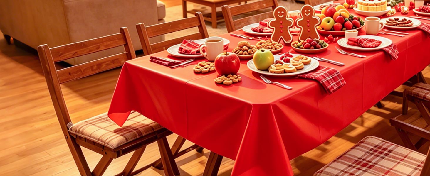 Red Tablecloth