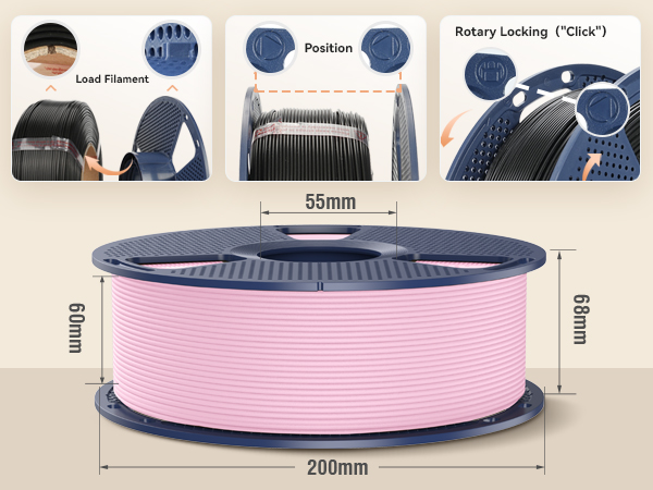 SUNLU High Speed Matte PLA 3D Printer Filament