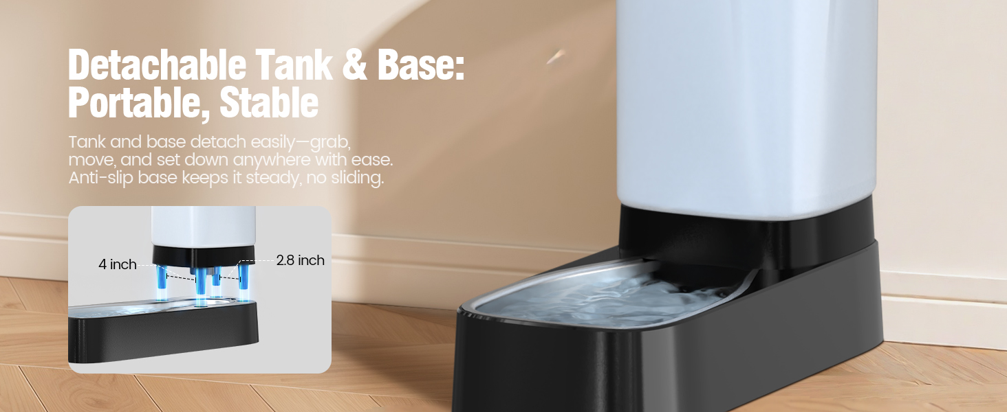 dog water bowl dispenser