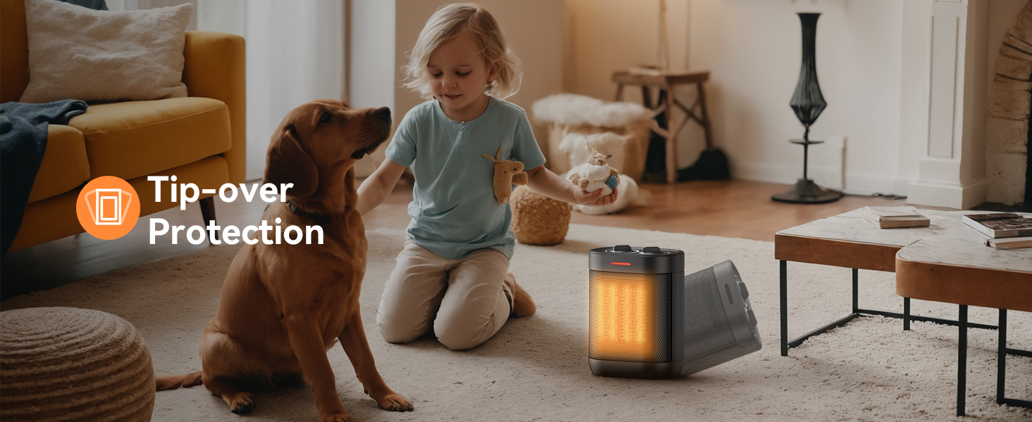 space heater with thermostat