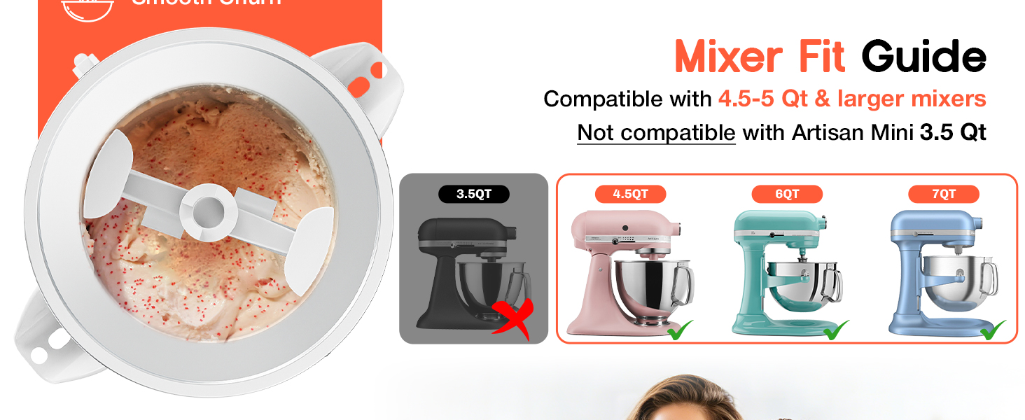 kitchenaid ice cream attachment
